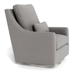 Gliders-Monte Design Vera Glider - Wool Fabric with Swivel Base