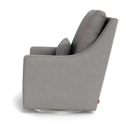 Gliders-Monte Design Vera Glider - Wool Fabric with Swivel Base
