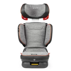 Car Seat Bases|High-Back Booster Seats-Peg Perego Viaggio Flex 120 Booster (Wonder) Wonder Grey