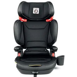 Car Seat Bases|High-Back Booster Seats-Peg Perego Viaggio Shuttle+ 120 Rigid Latch Booster (Eco-Leather)