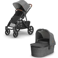 Stroller Bundles-UPPAbaby Vista V3 Stroller + V3 Bassinet