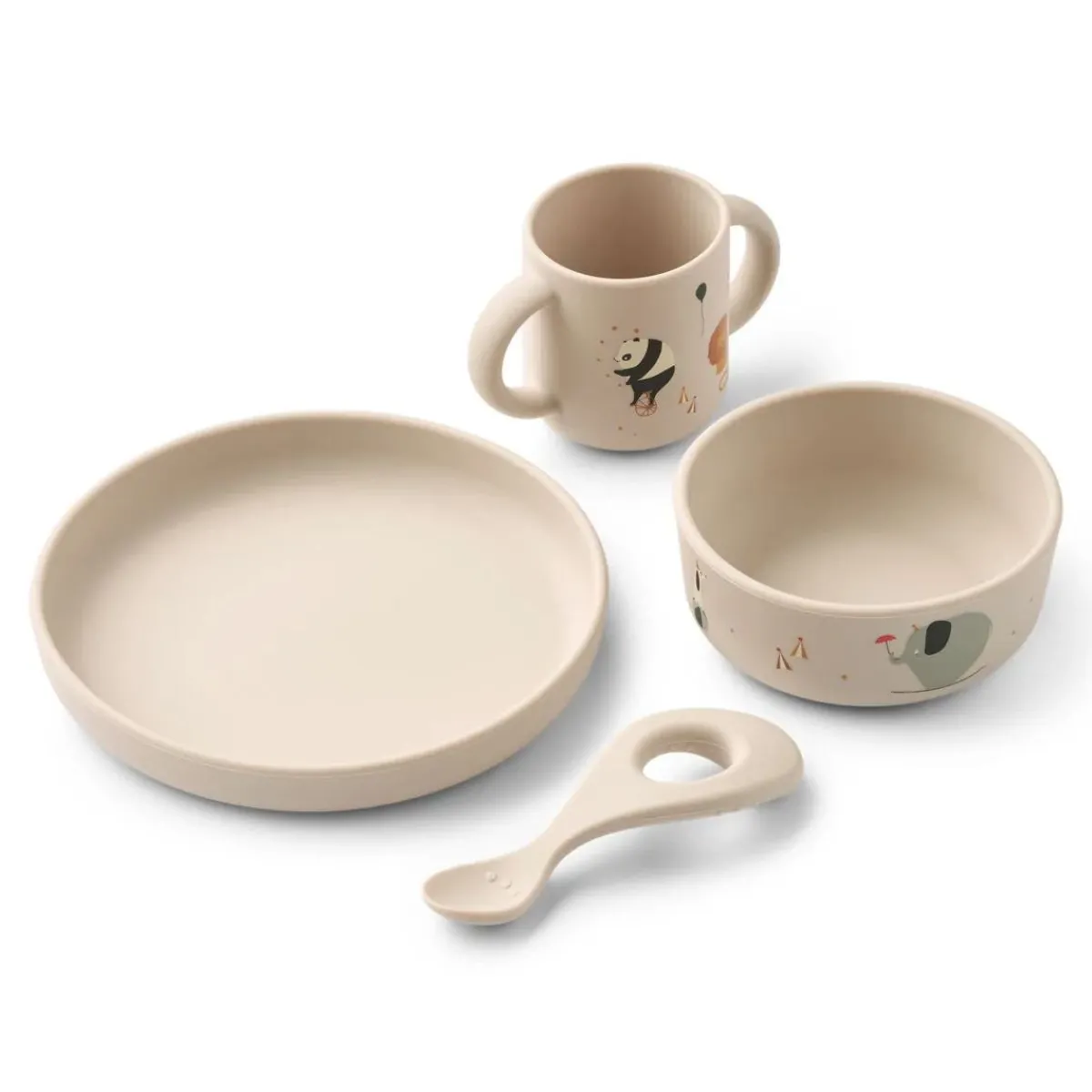 Feeding Sets-Liewood Vivi Printed Tableware Set