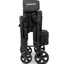 Wagons-WonderFold W2 Elite Pro Stroller Wagon Jet Black