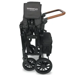 Wagons-WonderFold W4 Luxe Quad Stroller Wagon