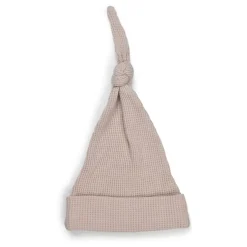 Infant Hats-Simple Waffle Knit Knotted Hat