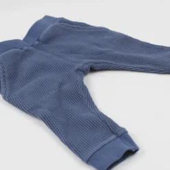 Pants-Simple Waffle Knit Pant