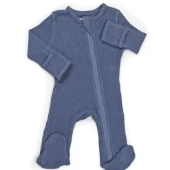 Onesies|Sleepers-Simple Waffle Knit Sleeper