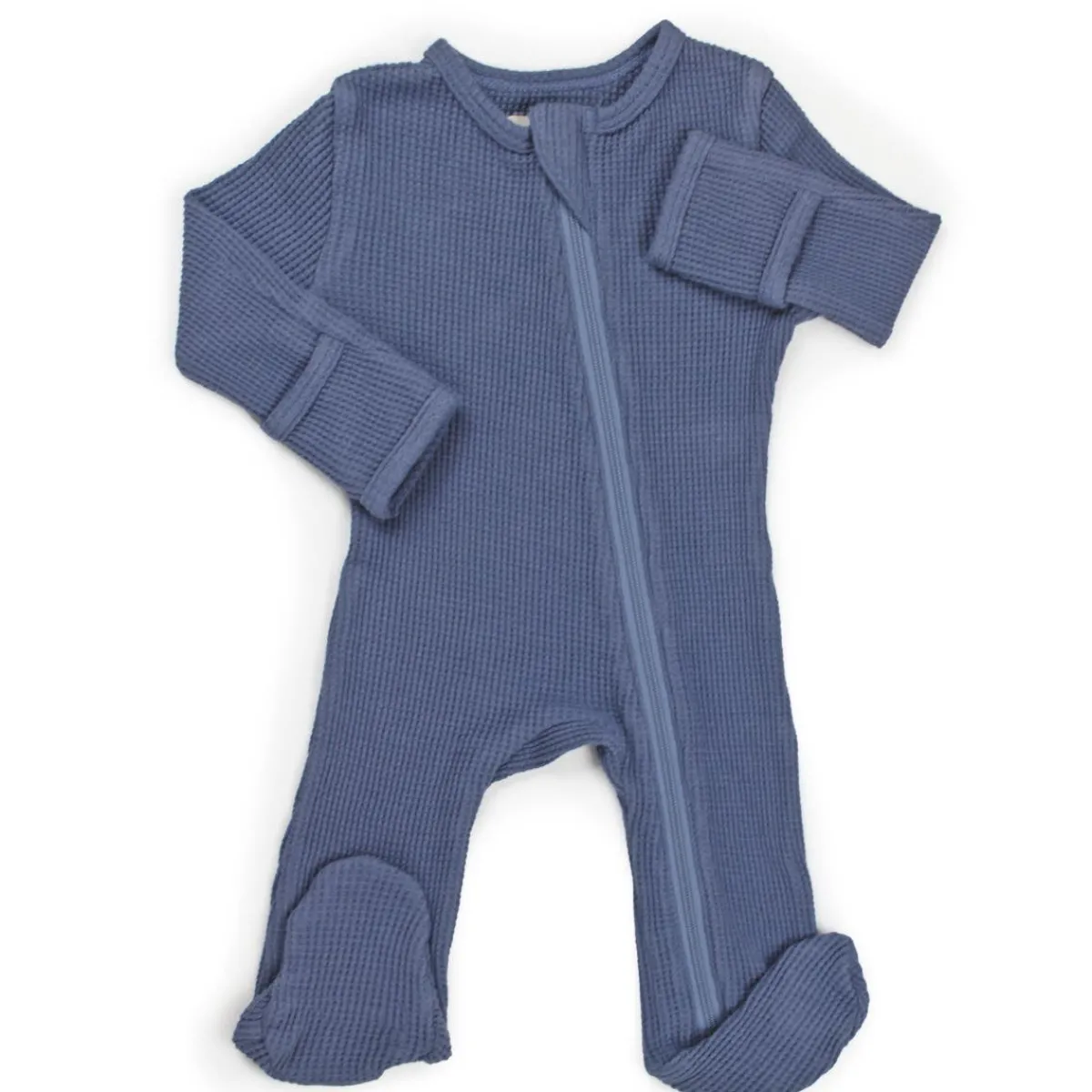 Onesies|Sleepers-Simple Waffle Knit Sleeper