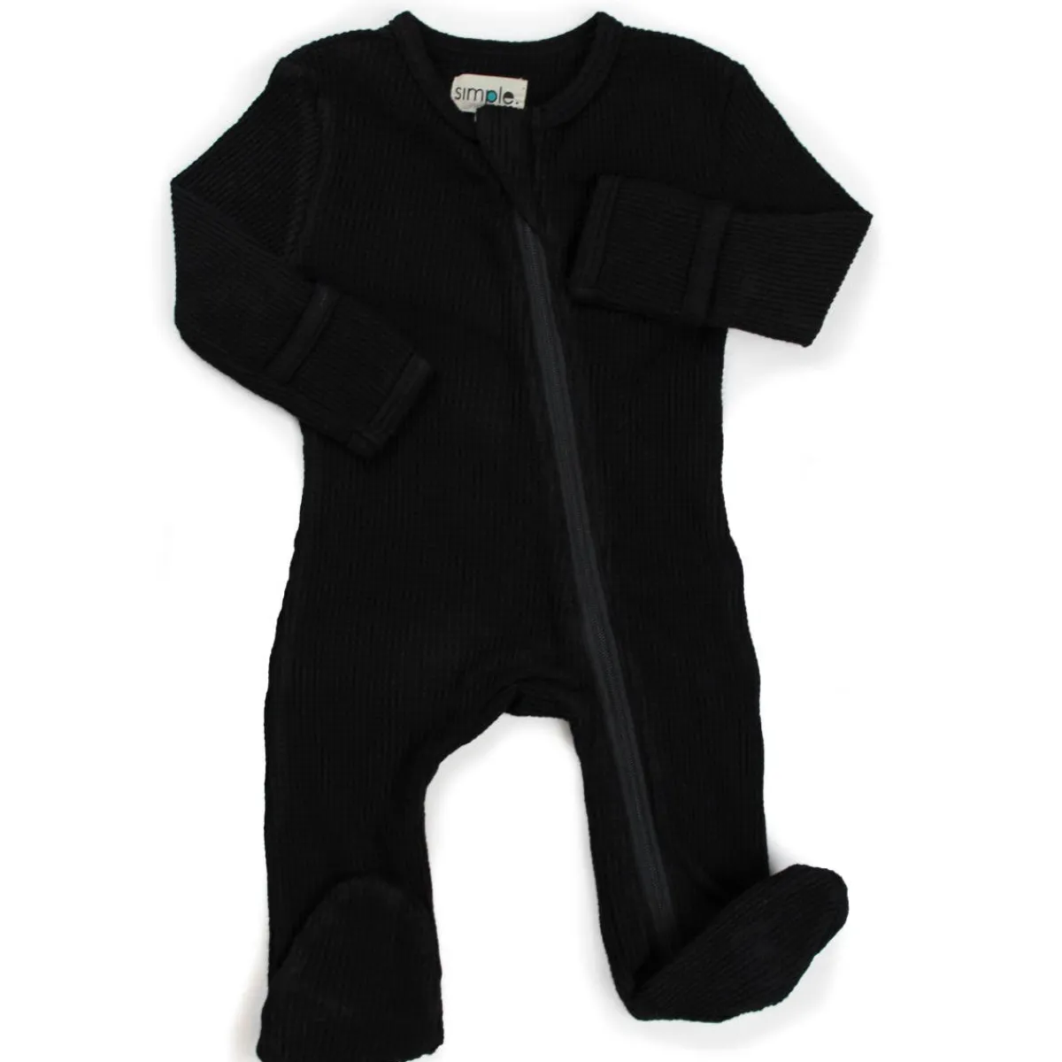 Onesies|Sleepers-Simple Waffle Knit Sleeper