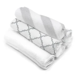 Towels + Cloths-Kushies Wash Cloths (6 Pack)