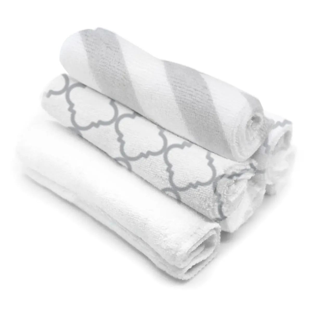 Towels + Cloths-Kushies Wash Cloths (6 Pack)
