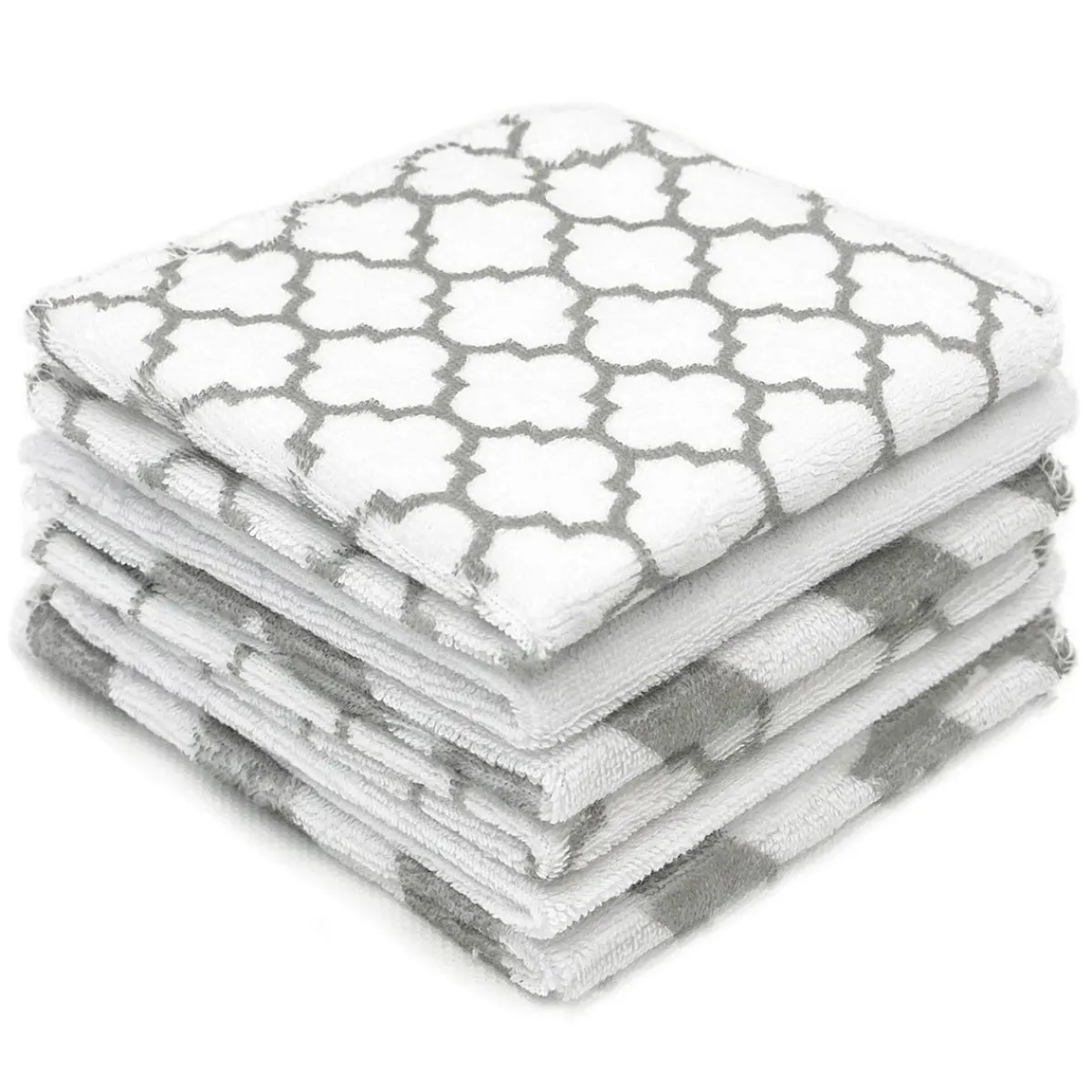 Towels + Cloths-Kushies Wash Cloths (6 Pack)