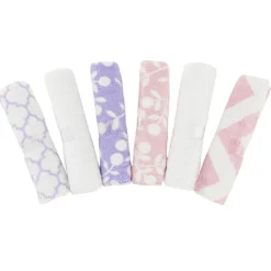 Towels + Cloths-Kushies Wash Cloths (6 Pack)