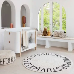 Rugs-Lorena Canals Washable Rug - Round ABC