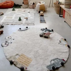Rugs-Lorena Canals Washable Rug - Wheels