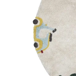 Rugs-Lorena Canals Washable Rug - Wheels