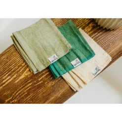 Towels + Cloths-Copper Pearl Washcloth Set