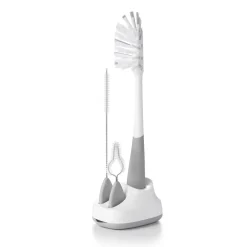 Bottle Brushes + Drying Racks-Oxo Tot Water Bottle Brush Set with Caddy