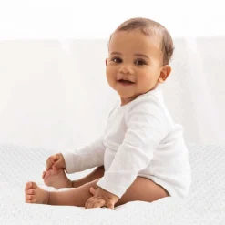 Crib Mattress Protection-Kushies Waterproof Crib Mattress Protector White