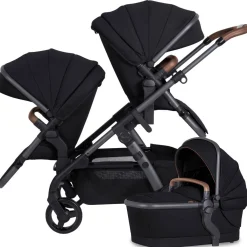Single-To-Double Strollers|Full-Sized Strollers-Silver Cross Wave 3 Stroller
