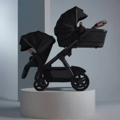 Single-To-Double Strollers|Full-Sized Strollers-Silver Cross Wave 3 Stroller