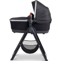 Stroller Accessories-Silver Cross Wave Bassinet Stand Black