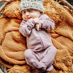 Onesies|Sleepers-L'oved Baby 2-Way Zipper Footie
