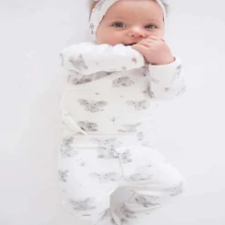 Onesies|Sleepers-L'oved Baby 2-Way Zipper Footie (Baby Animals)