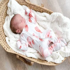 Onesies|Sleepers-L'oved Baby 2-Way Zipper Footie (Under the Sea)