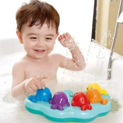 Bath Toys-Hape Whale Music Fountain