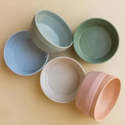 Kids Plates + Bowls-Minika Wheat Straw Bowl