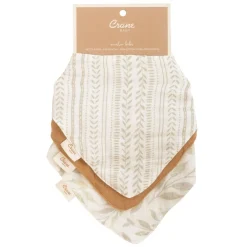 Bibs + Burps-Crane Baby Willow Bib Set (3 Pack)