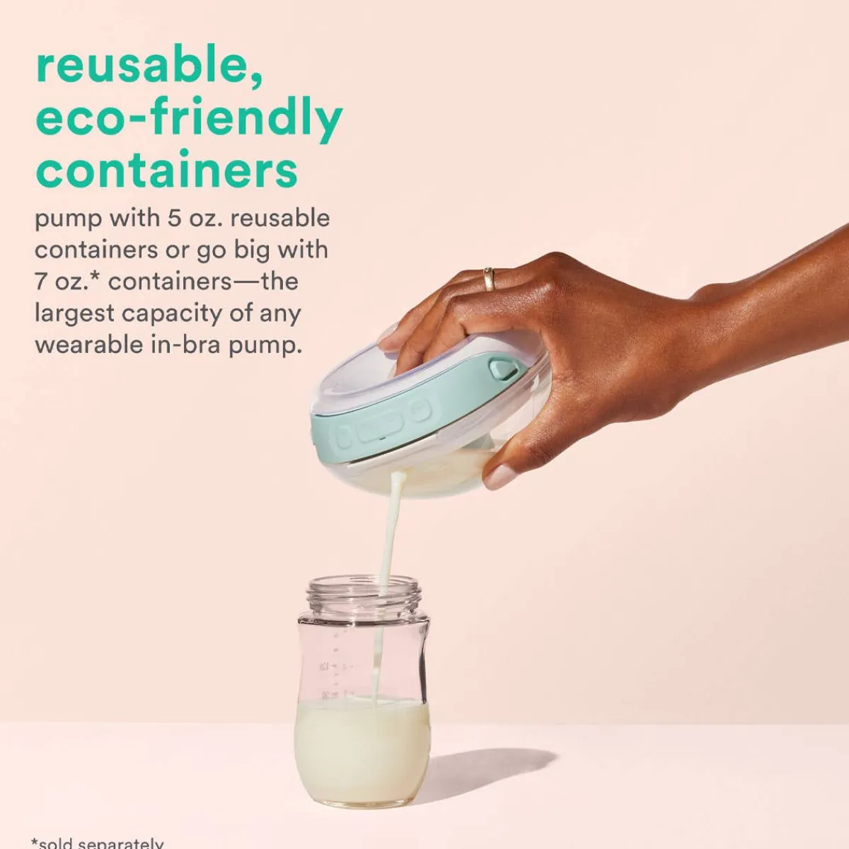 Breastmilk Storage Systems|Breast Pumps + Accessories-Willow Go Container Kit (7 oz)