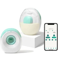 Breast Pumps + Accessories-Willow Go Wearable Hands-Free Double Electric Breast Pump