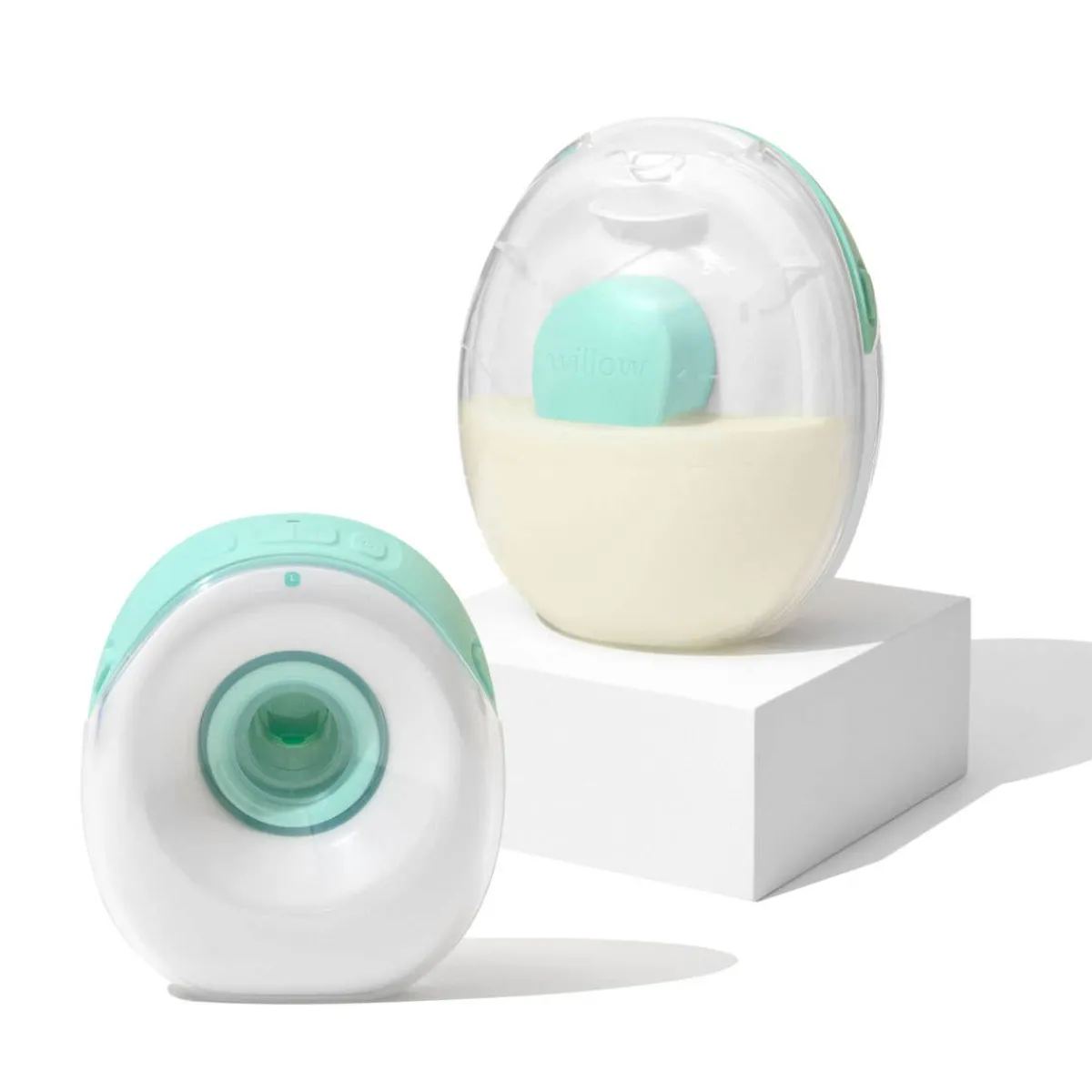 Breast Pumps + Accessories-Willow Go Wearable Hands-Free Double Electric Breast Pump