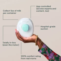 Breast Pumps + Accessories-Willow Go Wearable Hands-Free Double Electric Breast Pump