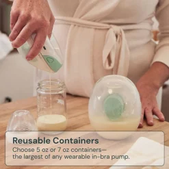 Breast Pumps + Accessories-Willow Go Wearable Hands-Free Double Electric Breast Pump