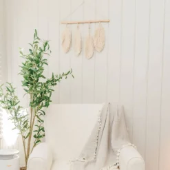 Wall Decor|Mobiles-Crane Baby Willow Leaf Wall Décor