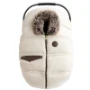 Car Seat Accessories-Petit Coulou Winter Car Seat Cover (Sherpa Jasper)
