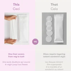 Post-Partum Underwear + Pads|Perineal Care-Frida Mom Witch Hazel Perineal Cooling Pad Liners (24 Pack)
