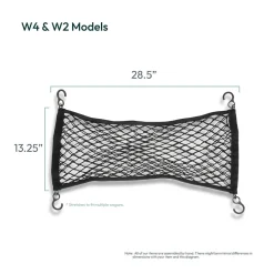 Stroller Accessories-WonderFold WonderNet Cargo Mesh Net