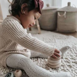 Wooden Toys|Stack + Nest Toys-Nouka Wood & Silicone Stacker