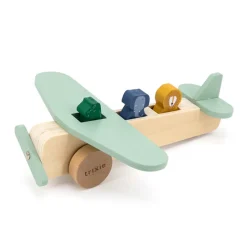 Cars + Trucks|Wooden Toys-Trixie Wooden Animal Airplane