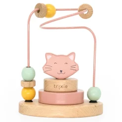 Wooden Toys|Play + Learn Toys-Trixie Wooden Beads Maze