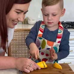 Kids Utensils|Toddler Training Utensils-Kiddikutter Wooden Knife