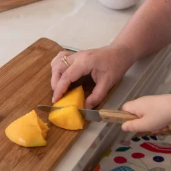 Kids Utensils|Toddler Training Utensils-Kiddikutter Wooden Knife