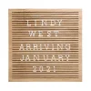 Decorative Objects|Wall Decor-Pearhead Wooden Letter Board