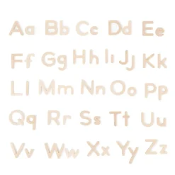 Play + Learn Toys-Gathre Wooden Letters Natural