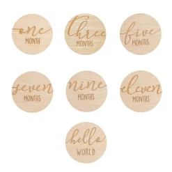 Decorative Objects-Pearhead Wooden Milestone Prop