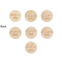 Decorative Objects-Pearhead Wooden Milestone Prop